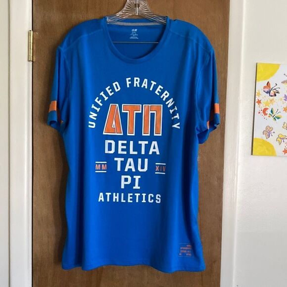 H&M Sport S/S Jersey Style Shirt - Picture 1 of 11